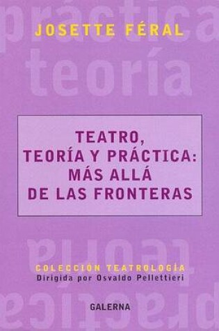 Cover of Teatro, Teoria y Practica