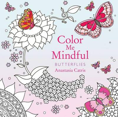 Book cover for Color Me Mindful: Butterflies