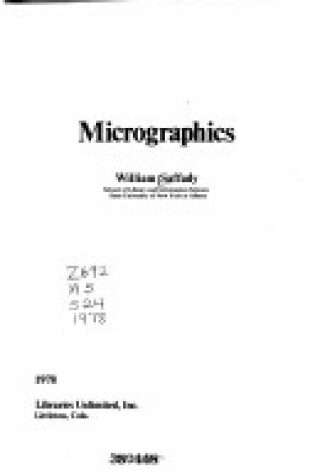 Cover of Micrographics
