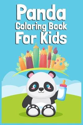 Book cover for Panda Coloring Book For Kids