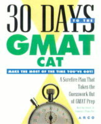 Book cover for 30 Days to the GMAT