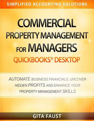 Cover of Commercial Property Management for Managers QuickBooks Desktop