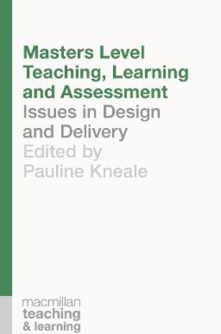 Cover of Masters Level Teaching, Learning and Assessment