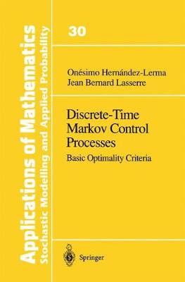 Book cover for Discrete-Time Markov Control Processes