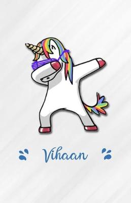 Book cover for Vihaan A5 Lined Notebook 110 Pages