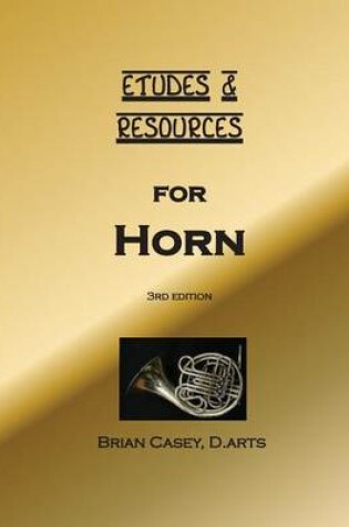 Cover of Etudes & Resources for Horn