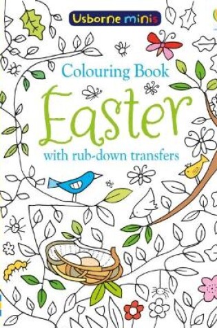 Cover of Colouring Book Easter with Rub Downs