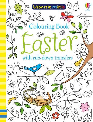 Book cover for Colouring Book Easter with Rub Downs