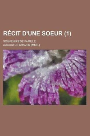 Cover of Recit D'Une Soeur (1); Souvenirs de Famille