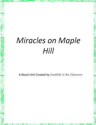 Book cover for Miracles on Maple Hill