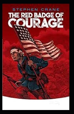Book cover for The Red Badge of Courage (Illustarted)