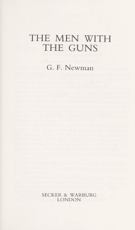 Book cover for Men with the Guns