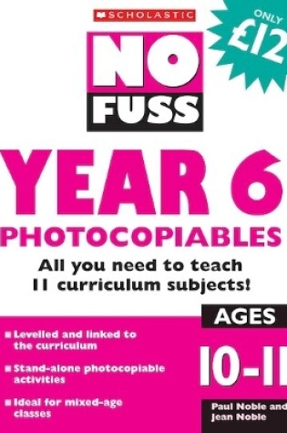 Cover of No Fuss: Year 6 Photocopiables