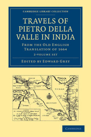 Cover of Travels of Pietro della Valle in India 2 Volume Paperback Set