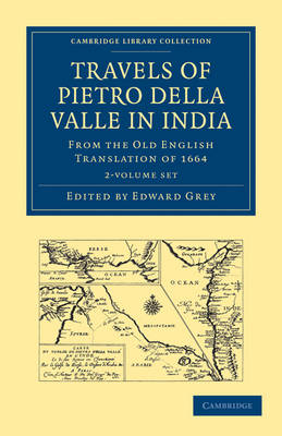 Cover of Travels of Pietro della Valle in India 2 Volume Paperback Set