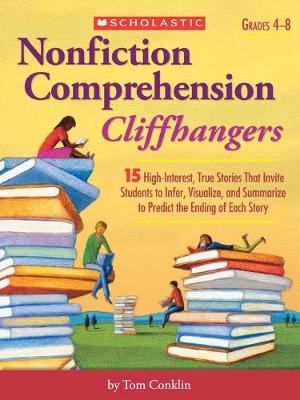 Book cover for Nonfiction Comprehension Cliffhangers, Grades 4-8