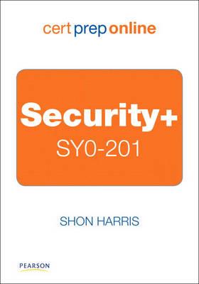 Book cover for Security+ SYO-201 Cert Prep Online, Retail Packaged Version