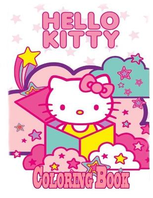 Book cover for Hello Kitty Coloring Book