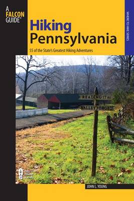 Book cover for Hiking Pennsylvania