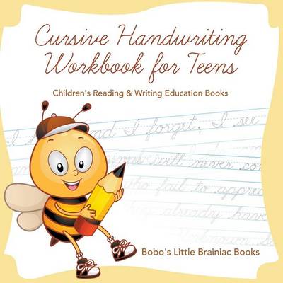 Book cover for Cursive Handwriting Workbook for Teens