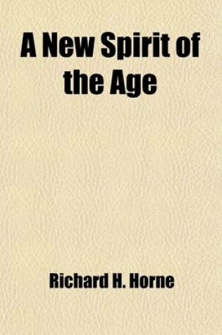 Cover of A New Spirit of the Age