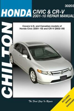 Cover of Honda Civic & CR-V (01 - 10) (Chilton)