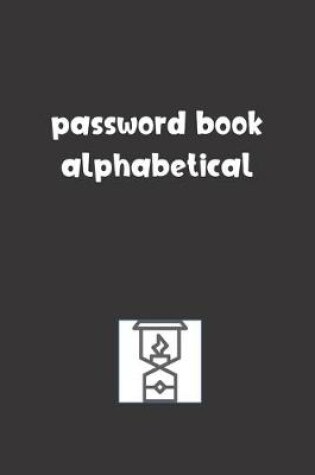 Cover of Password Book Alphabetical