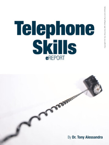 Book cover for Telephone Skills