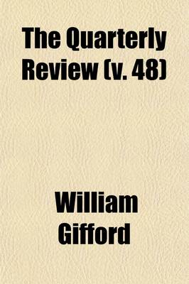 Book cover for The Quarterly Review (Volume 48)