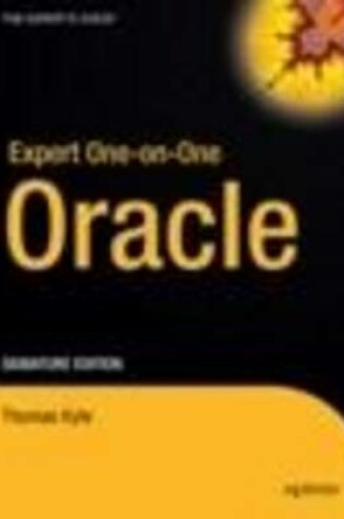 Cover of Expert One-on-One Oracle
