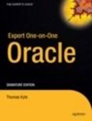Book cover for Expert One-on-One Oracle