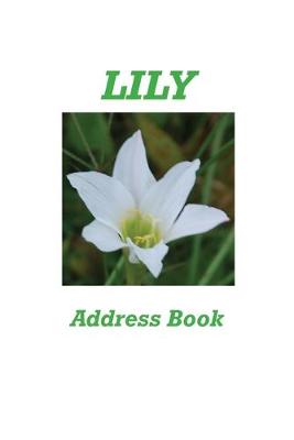 Book cover for Lily Address Book