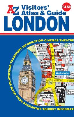 Cover of London A-Z Visitors' Atlas and Guide