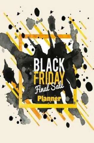 Cover of Black Friday Final Sales Planner