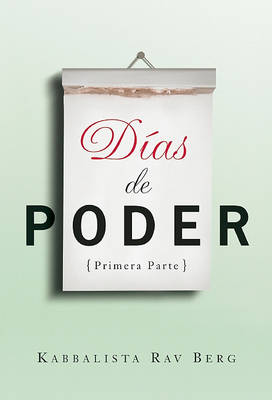 Book cover for Dias de Poder Primera Parte