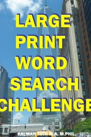 Cover of Large Print Word Search Challenge