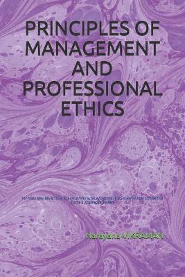 Book cover for Principles of Management and Professional Ethics