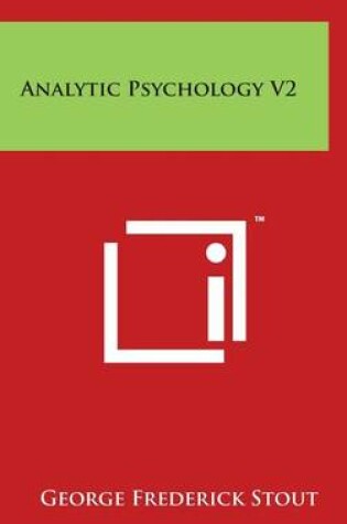 Cover of Analytic Psychology V2