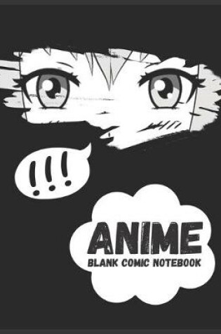 Cover of Anime Themed Blank Comic Paper