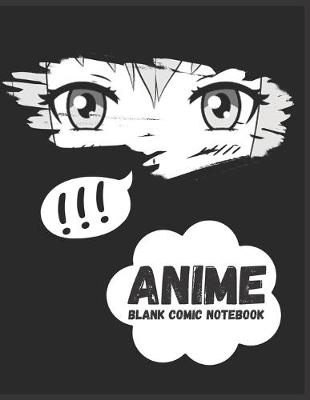 Cover of Anime Themed Blank Comic Paper