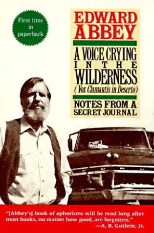 Cover of A Voice Crying in the Wilderness