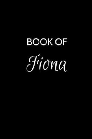 Cover of Book of Fiona