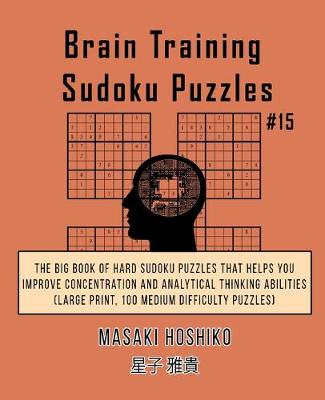 Book cover for Brain Training Sudoku Puzzles #15