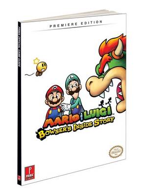 Book cover for Mario and Luigi: Bowser's Inside Story