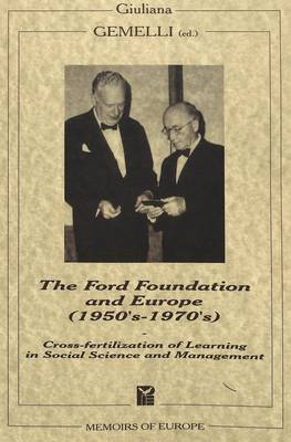 Cover of Ford Foundation and Europe (1950s-1970s)