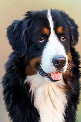 Book cover for Handsome Bernese Mountain Dog, for the Love of Dogs