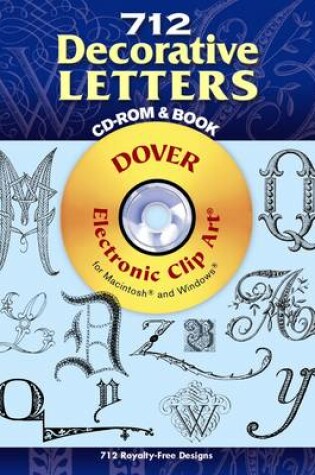 Cover of 712 Decorative Letters