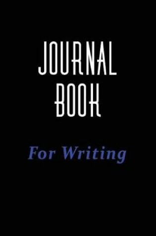 Cover of Journal Book For Writing