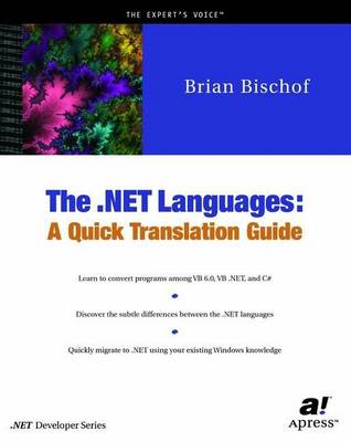 Book cover for The .NET Languages