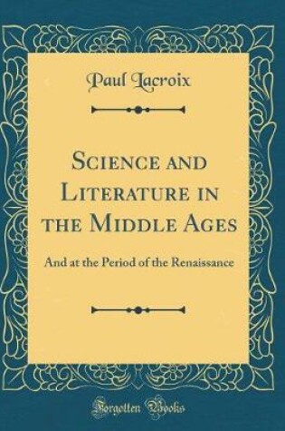 Cover of Science and Literature in the Middle Ages